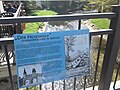 Gedenktafel an die Hexenverfolgung auf der Radewiger Brücke beim Hexenkolk
