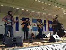 HogMaw performing at the New Jersey Folk Festival