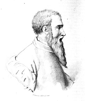 Портрет Инноченцо Франкуччи. Рисунок неизвестного автора