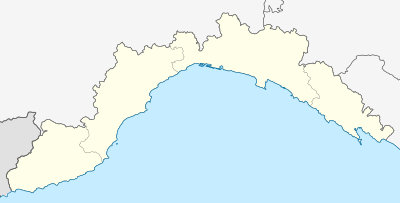 Location map Italy Liguria