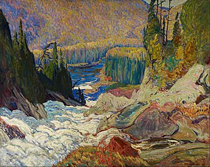 Falls, Montreal River, 1920, Musée des beaux-arts de l'Ontario, Toronto