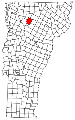 Located in Lamoille County, Vermont