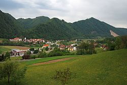 Kozje, the administrative centre of the Municipality of Kozje