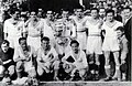 Le LS de 1935 gagne sa première Coupe de Suisse à Lausanne en gagnant 10-0 contre Nordstern.
