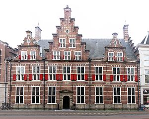 Gemeenlandshuis van het Hoogheemraadschap van Rijnland aan de Breestraat