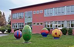 Lichtobjekte bei der SonnenSchule, SPZ – ASO Amstetten