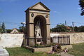 Das Grab von František und Terezie Palacký in Lobkovice.