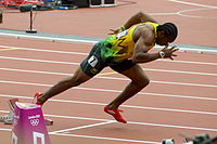 Yohan Blake kam auf den fünften Platz