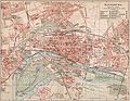 Magdeburger Stadtplan um 1900 (Meyers Konversationslexikon)