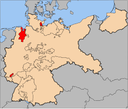Location of Oldenburg