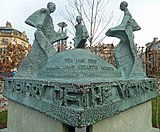 Memorial to Valley Parade Fire, Bradford (Taken by Flickr user 25 February 2012)