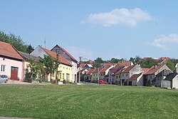 Skyline of Mistřice