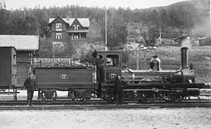 2a 17 auf der Gudbrandsdalsbane, etwa 1900