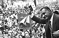 Image 60Egyptian President Gamal Abdel Nasser in Mansoura, 1960 (from Egypt)