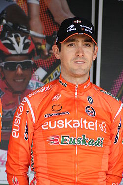 Mikel Nieve vuoden 2010 Dunkerquen neljän päivän ajossa.