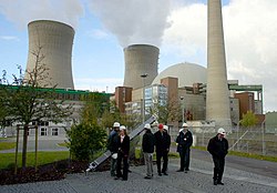 Planta nuclear en Grafenrheinfeld, Alemania. Se prevé que todas las plantas nucleares alemanas terminen de operar en 2020.