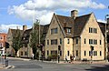 Nuffield College at the corner of New Road and Worcester Street.