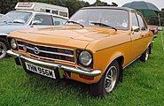 Opel Ascona A 16S (1970–1973), avec conduite à droite