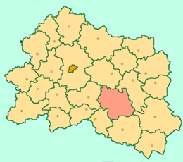 Pokrovskij rajon – Mappa