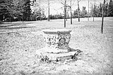 Ozdobny kwietnik, obecnie znajdujący się w tarnogórskim parku miejskim, 1937