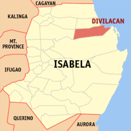 Divilacan na Isabela Coordenadas : 17°20'N, 122°18'E