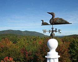 View of Pleasant Mountain - Denmark, Maine