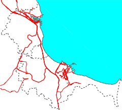 Mapa lokalizacyjna Trójmiasta