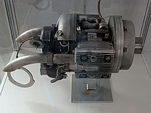 World War II-era Riedel starter motor Riedelanlasser.jpg