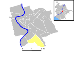 San Saba - Localizzazione