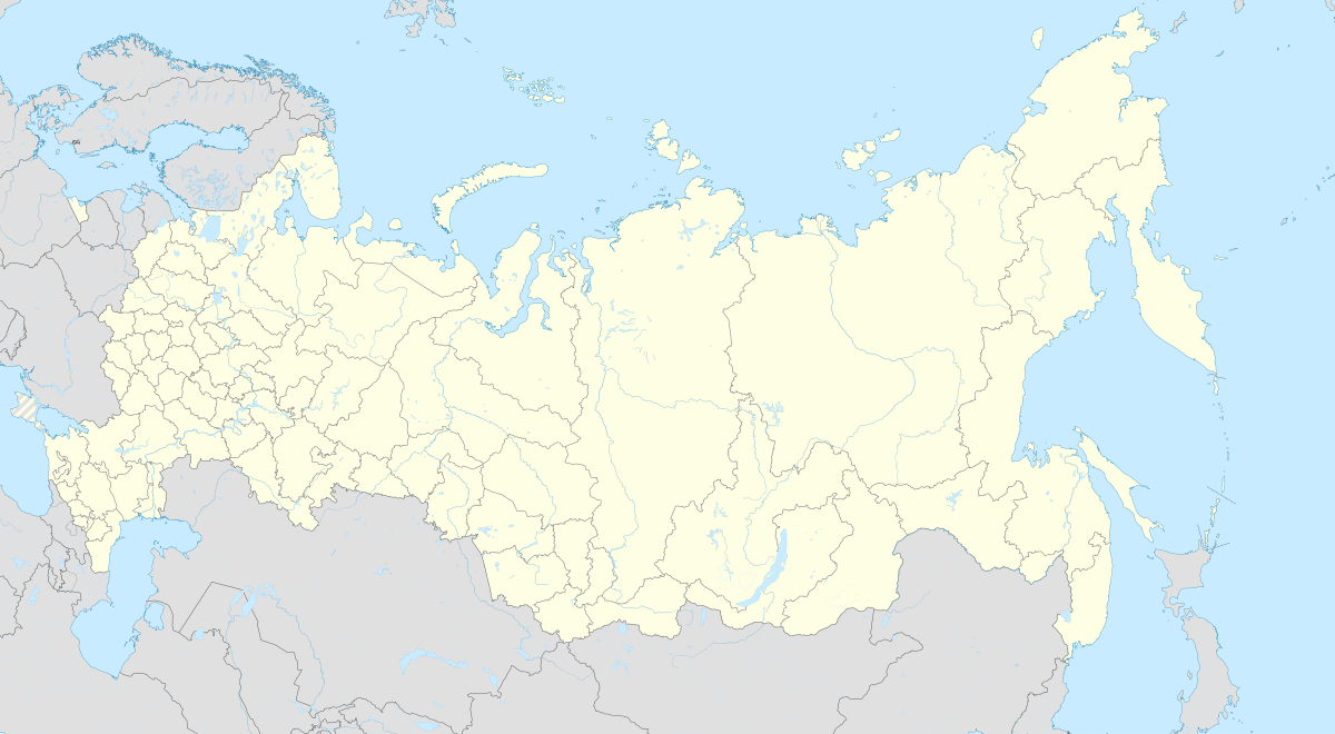 Rugby union in Russia is located in Russia