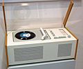 Tocadiscs Braun SK5, dissenyat per Hans Gugelot i Dieter Rams