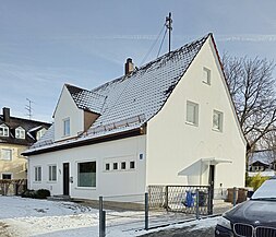 Schwedensteinstr 3 mit noch erkennbarem Schaufenster