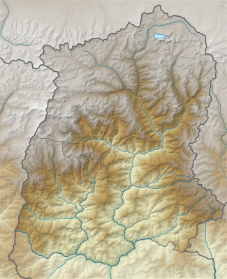 Location map India Sikkim