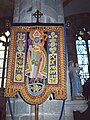 Labarum of St. Corentin of Quimper (Parish church of Locronan, Brittany).