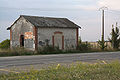 Ehemalige Station der 1899 bis 1937 in Meterspur betriebenen Straßenbahnlinie von Chartres nach Bonneval