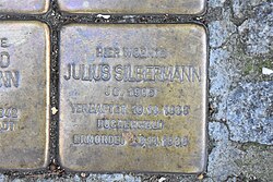 Stolperstein für Julius Silbermann