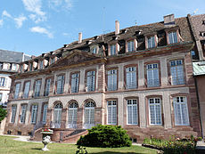 Strasbourg-Palais épiscopal-Rue Brûlée.jpg