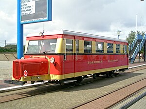 Wismarer Schienenbus T 1 der Borkumer Kleinbahn Bauart Hannover Typ D