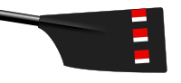 Image showing the rowing club's blade colours