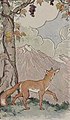 The Fox and the Grapes, illustrated by Milo Winter in The Æsop for Children