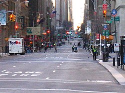 Madison Avenue in Manhattan was another one of the many streets closed off to all but emergency vehicles during the transit strike. Transit.strike.madison.ave.jpg