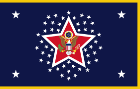Variasi bendera kepresidenan Amerika Serikat