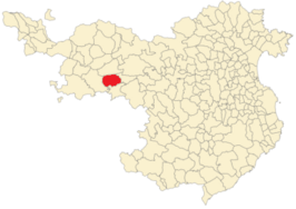 Kaart van Vallfogona de Ripollès