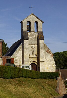 Kerk in Vauchelles-lès-Authie