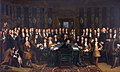 Vrede van Nijmegen. De ondertekening van de Vrede tussen Frankrijk en Spanje, 17 september 1678. Henri Gascard (1635-1701).