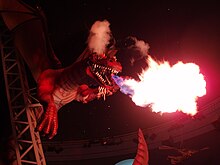 West Edmonton Mall's fire-breathing dragon animatronic (1999-2014) West Edmonton Mall-Fire Dragon.jpg