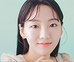 Cho in beauty+ advertisement in July 2021