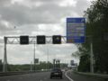 Die A10 an der Ausfahrt Amsterdam-Noord (s116), 2006