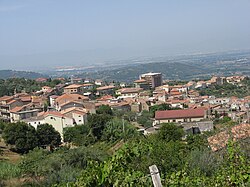 Skyline of Albanella