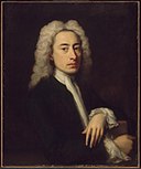 Richardson's portrait of Alexander Pope; c. 1736.[107]